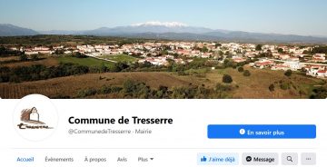 Capture d'écran de la page Facebook de la commune de Tresserre (66300)