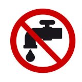 Coupure d'eau