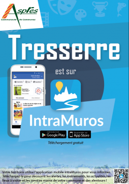 Tresserre est sur IntraMuros. Application mobile.
