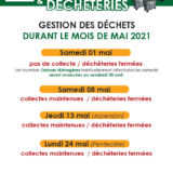 gestion déchets mai 2021