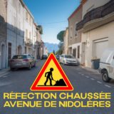 Travaux avenue de Nidolères