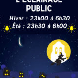 Extinction éclairage public Tresserre