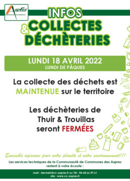 Collectes avril 2022