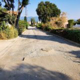 Avenue de Nidolères en travaux