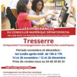 Itinérances - un conseiller numérique à Tresserre tous les lundis après-midis