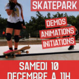 Affiche de l'inauguration du Skatepark de Tresserre