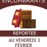 Collecte des encombrants reportée