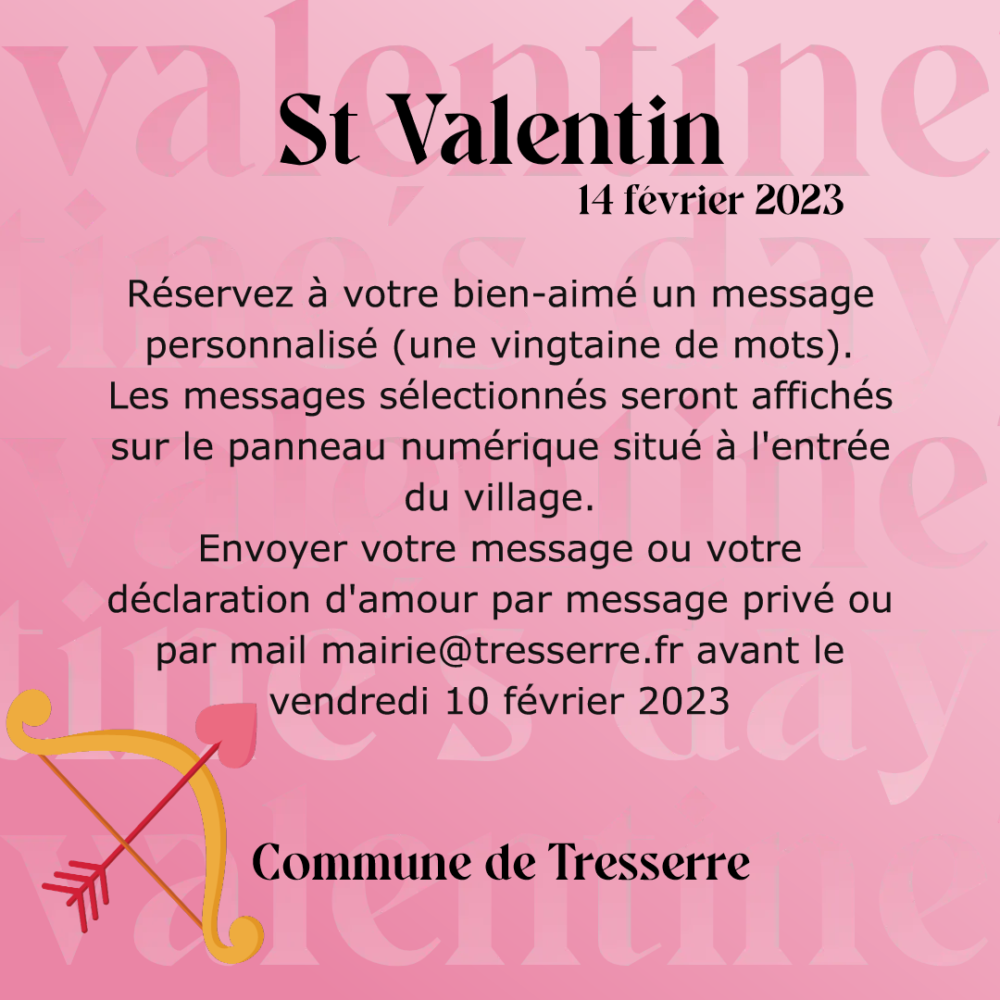 St Valentin 2023 à Tresserre