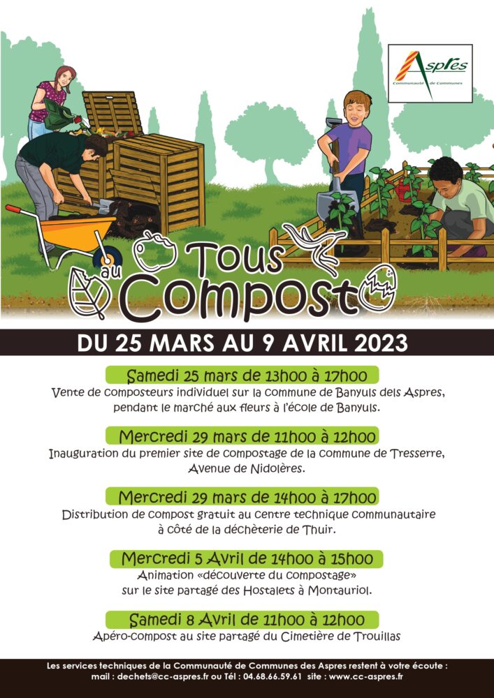 Programme compostages des Aspres