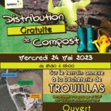 Distribution de compost