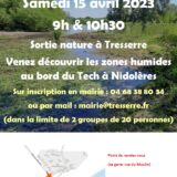 Flyer zones humides sorite nature à Tresserre