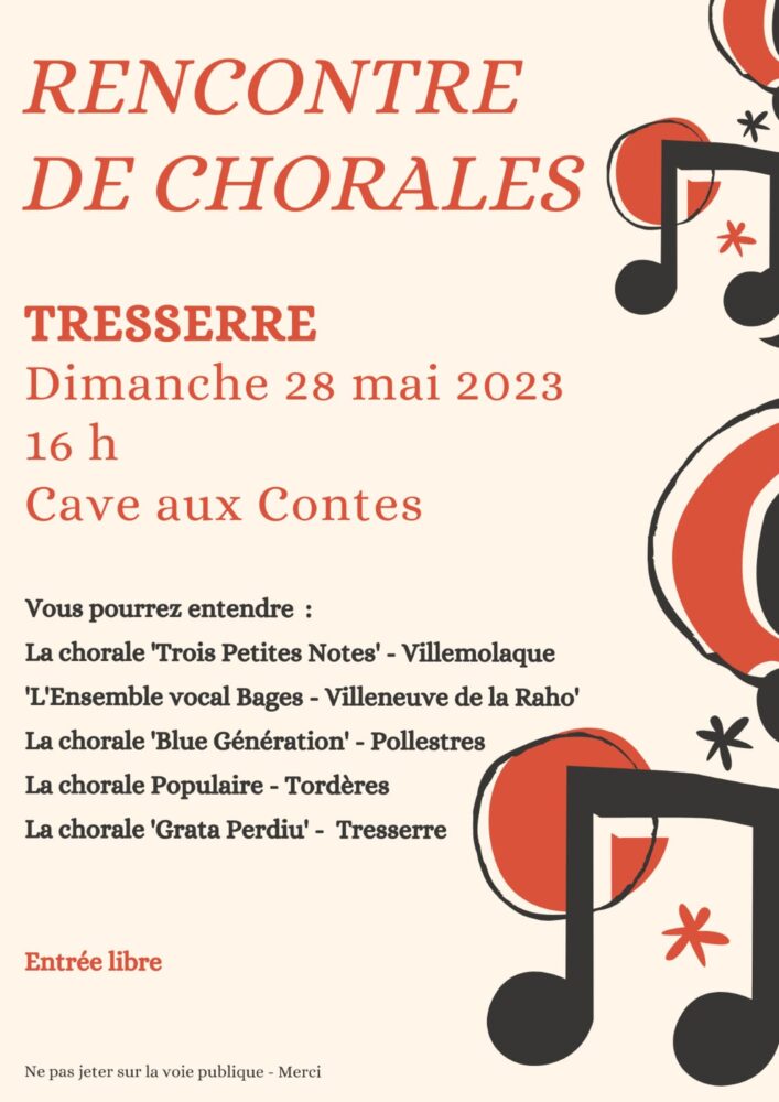 Chorale Grata Perdiu le dimanche 28 mai 2023