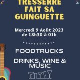 Affiche "Tresserre fait sa Guinguette"