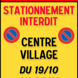 Tournage film Tresserre, stationnement interdit du 19/10/2023 au 24/10/2023