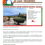La couverture de Le P'tit Tresserrenc, le bulletin municipal de la Commune de Tresserre, édition novembre 2023