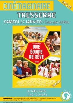 Cinémaginaire à Tresserre le samedi 27 janvier à 20h30 : Une équipe de Rêve, comédie de Taika Waititi. Tarifs 4 et 5 Euro