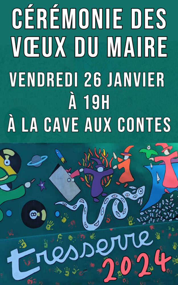 Voeux 2024 à Tresserre le vendredi 26 janvier 2024 à La Cave aux Contes