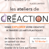 Affiche ateliers Créaction
