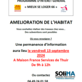 Affiche Soliha Mieux se Loger 66