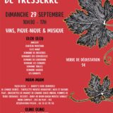 Affiche de la Fête des Vendanges à Tresserre 2024