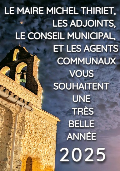 Tresserre, Bonne Année 2025 !