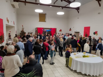Cérémonie des vœux, Tresserre 2025 à la Cave aux Contes.