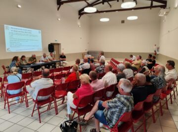 Réunion d'échange avec la municipalité le 6 juin 2025